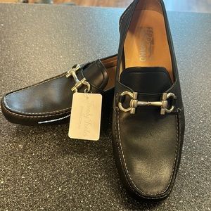 Ferragamo Salvatore Leather Shoes Men’s 10